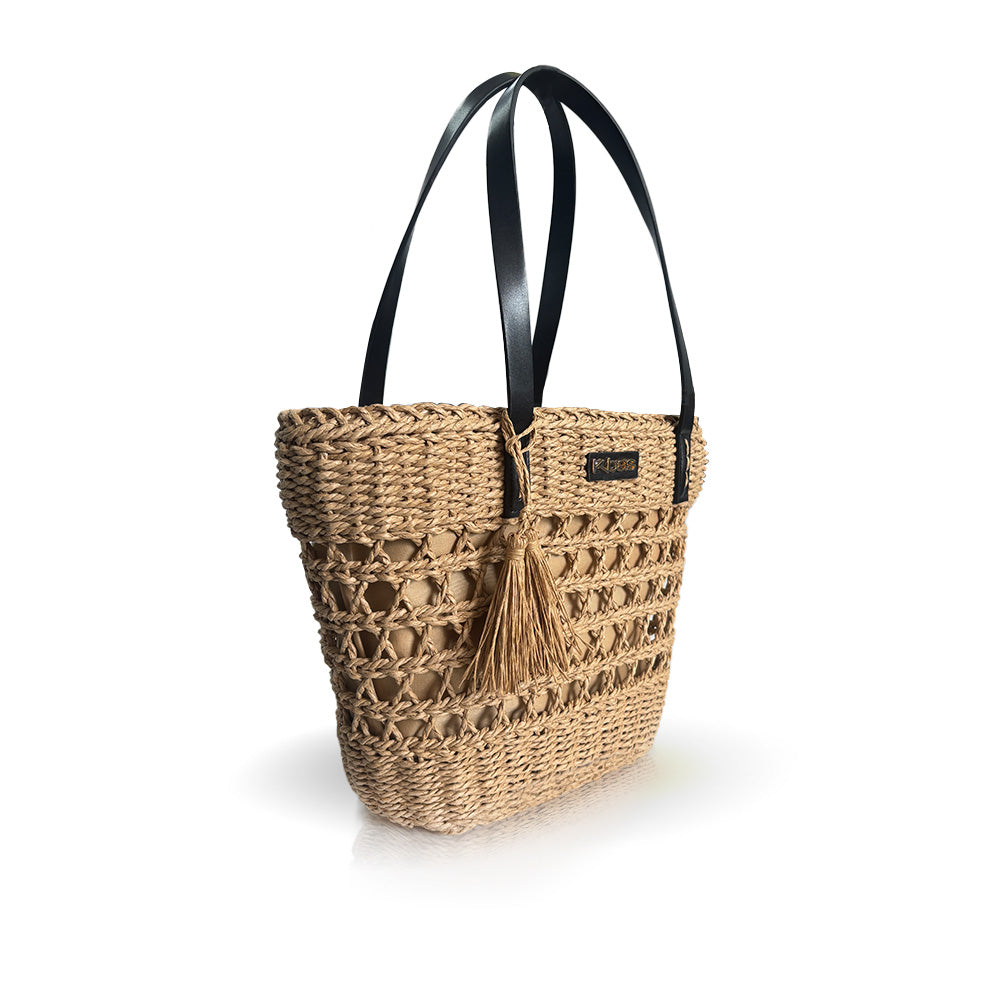 Bolso Capazo de fibra natural - KBAS