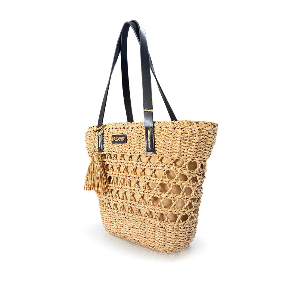 Bolso Capazo de fibra natural - KBAS