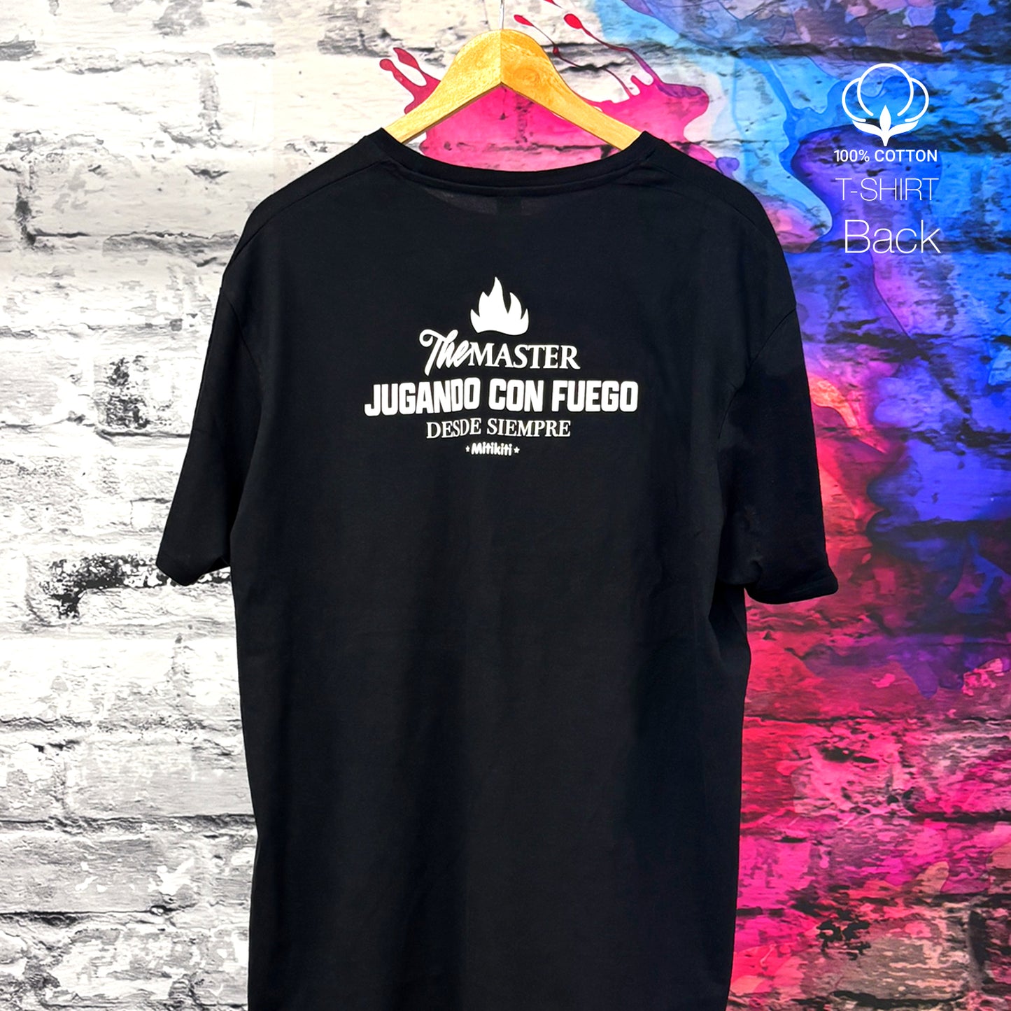 Camiseta Mitikiti "Jugando con fuego"