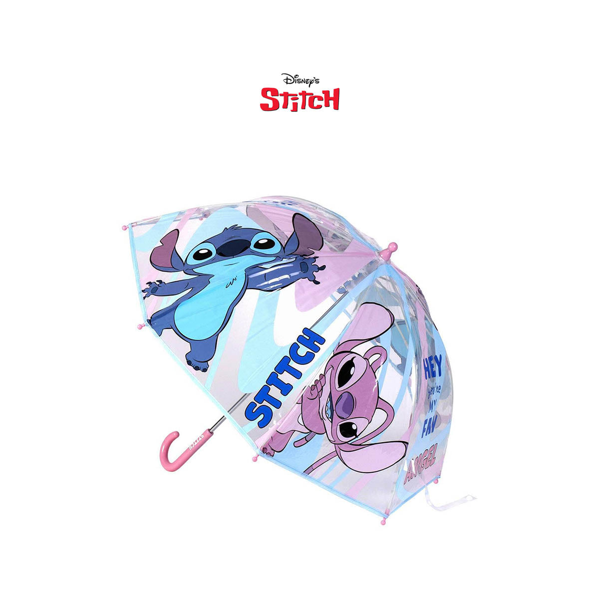 Paraguas Stitch & Angel