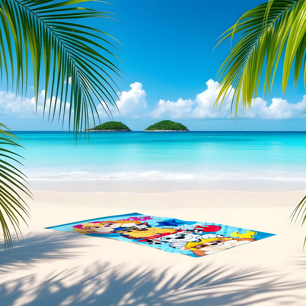 Toalla de playa Patrulla Canina