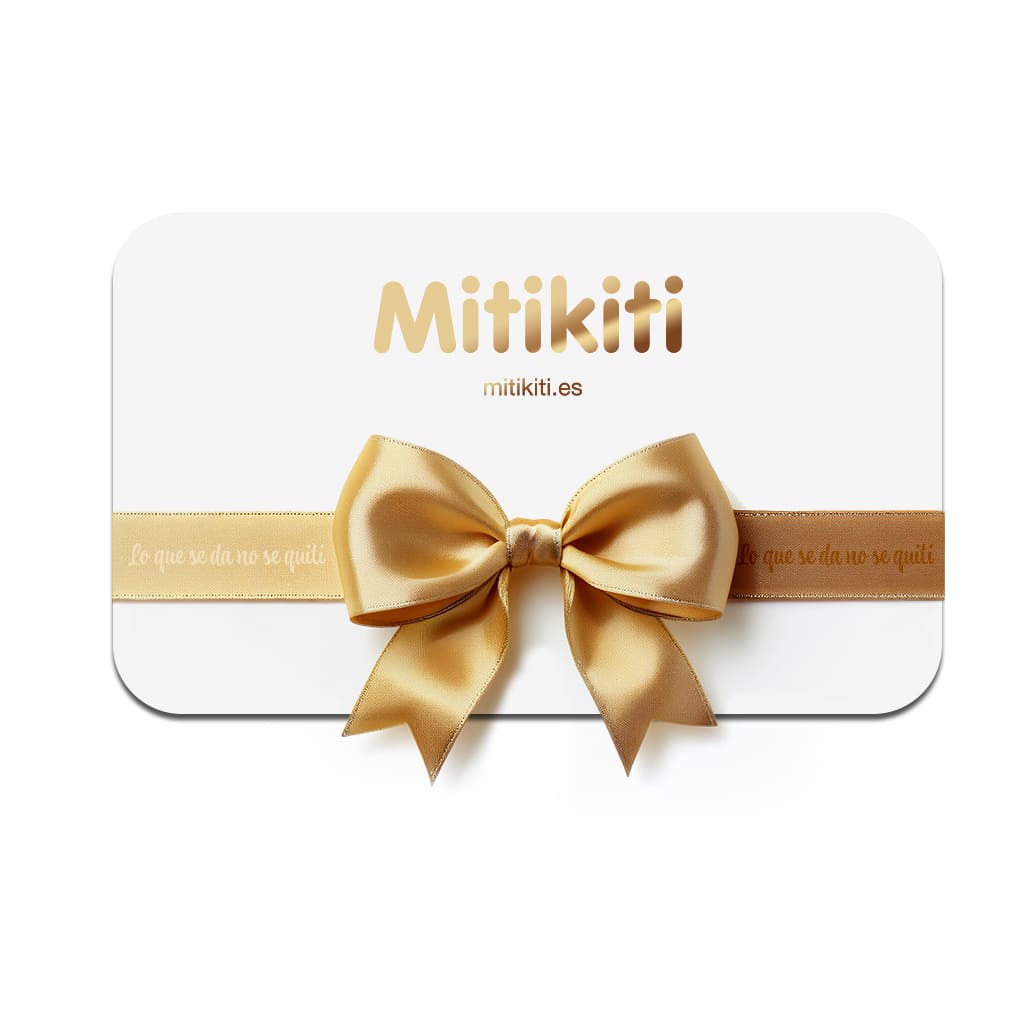 Mitikiti Gold - Tarjeta regalo