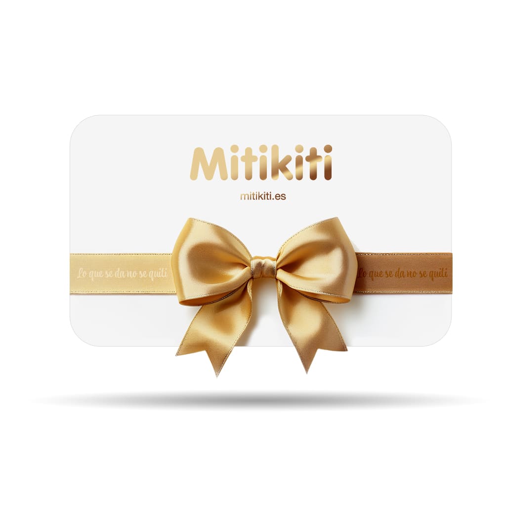 Mitikiti Gold - Tarjeta regalo