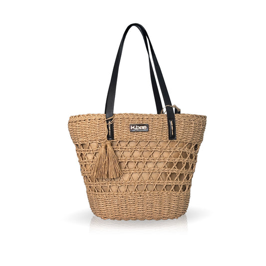 Bolso Capazo de fibra natural - KBAS