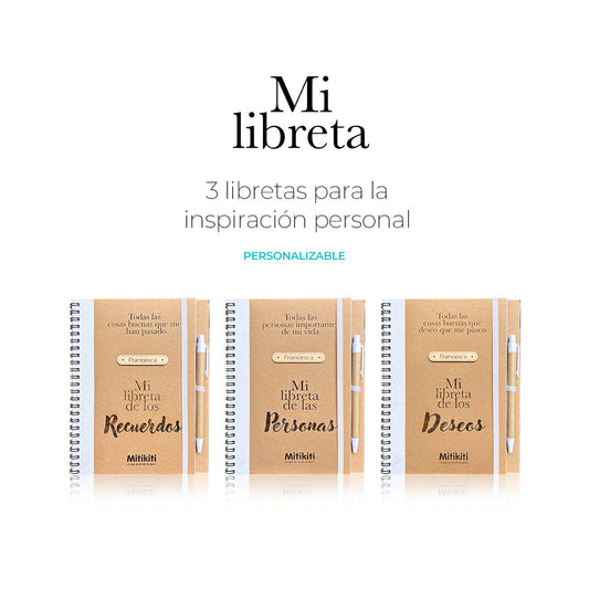 Pack inspiración "Mi Libreta"