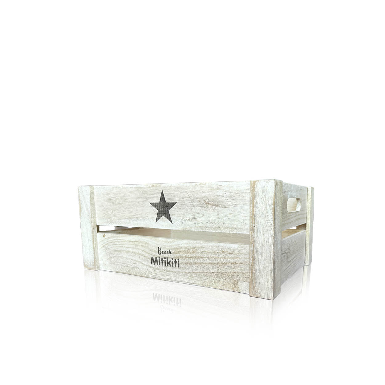Caja de madera Mitikiti Beach