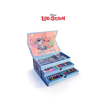 Maletín Stitch & Angel - Set para dibujar