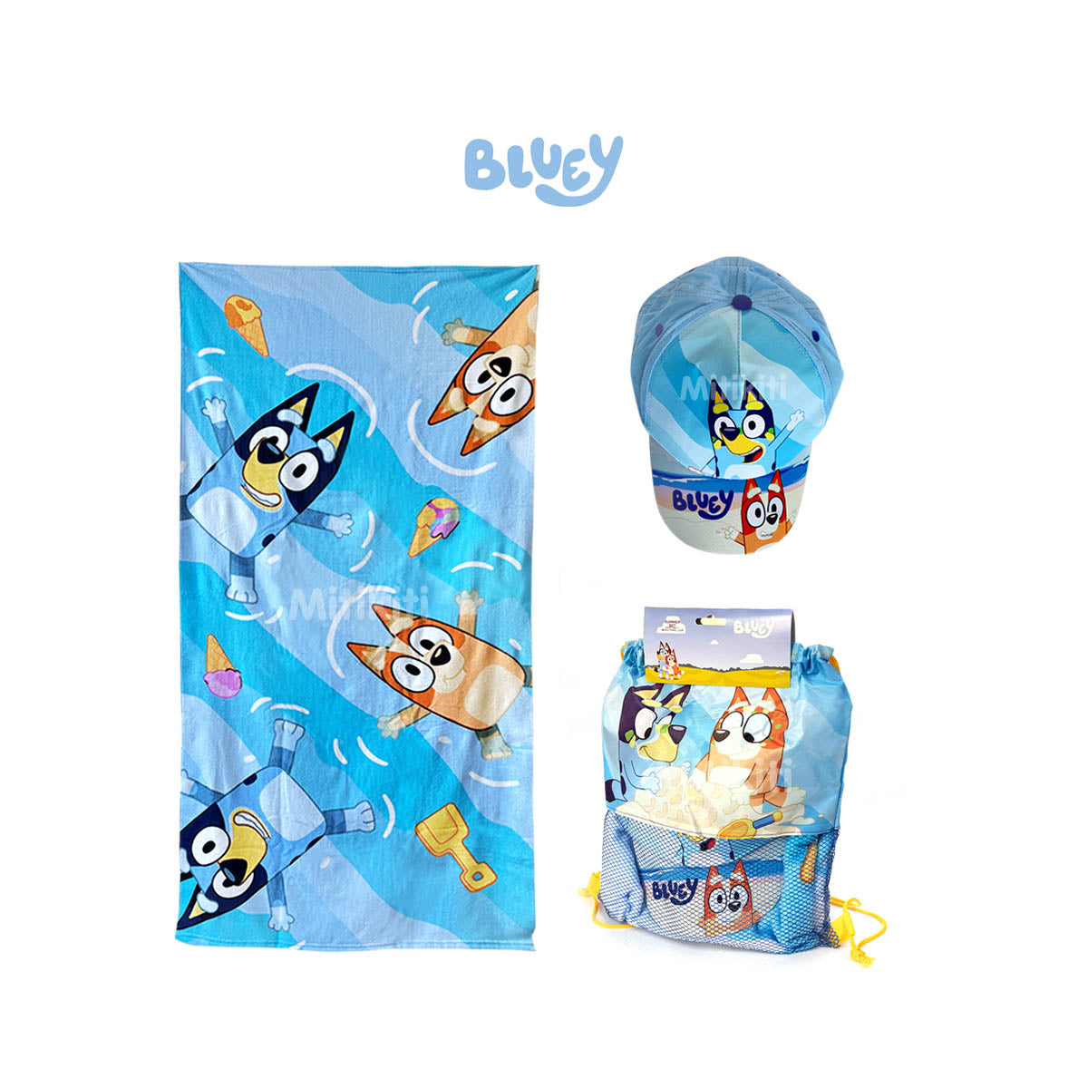 Set de verano Bluey