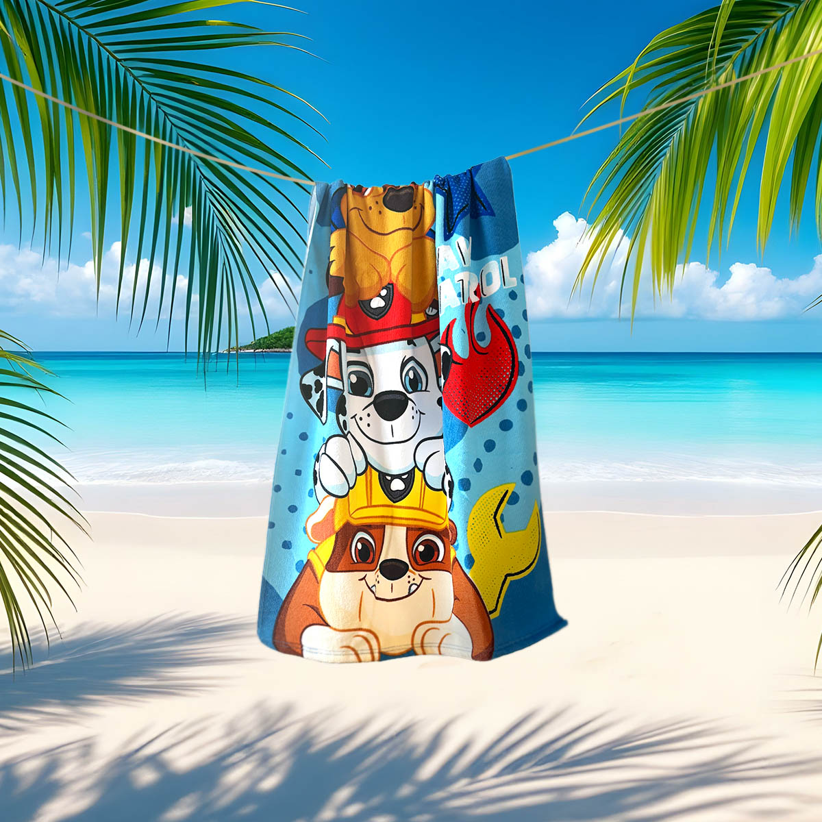 Toalla de playa Patrulla Canina